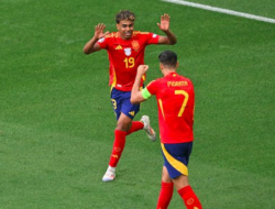 Spanyol ke Semifinal Euro 2024, Lamine Yamal Jadi Raja Assist