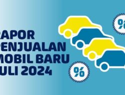 INFOGRAFIS: Rapor Penjualan Kendaraan Pribadi Baru Juli 2024