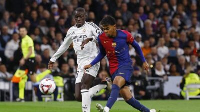 Lamine Yamal Tiru Selebrasi ‘Calma’ Ronaldo di El Clasico