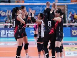 Peringkat Liga Voli Korea Usai Pink Spiders Terus Mengganas