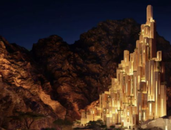 Arab Saudi Bangun Hotel Mirip Kota di The Lord of the Rings