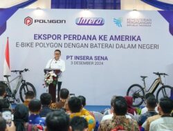 Indonesia Penjualan Barang ke Luar Negeri Sepeda Listrik Senilai Rp7,8 Miliar ke AS dan Eropa