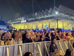 Heboh Teume Nobar TREASURE dari Area Outdoor Allo Bank Perayaan Seni