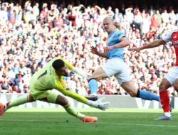 Guardiola Harap Haaland Unggul Pulih usai Cidera Lawan Arsenal