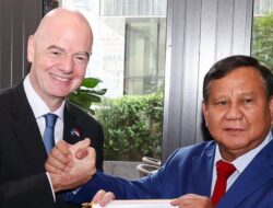 Prabowo Bertemu Infantino di AS, Perkuat Sinergi Indonesia dan FIFA