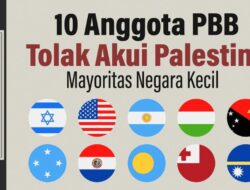 RUDAL: 10 Anggota PBB Tolak Akui Palestina, Mayoritas Negara Kecil