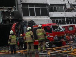 Baterai Drone Terbakar Diduga Picu Kebakaran Gedung Kemayoran Jakpus