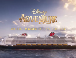 Kapal Pesiar Disney Adventure Mulai Berlayar 10 Maret di Singapura
