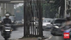 Pembongkaran Tiang Monorel Akan segera Dilakukan Malam Hari