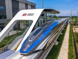 Kereta Maglev China Pecahkan Catatan Unggul Dunia, Akselerasi 0-800 km/jam hanya dalam 5,3 Detik