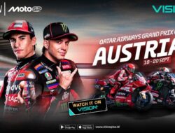 Adu Mudah di Red Bull Ring, Ini Jadwal Lengkap MotoGP Grand Prix of Austria 2026 di VISION+