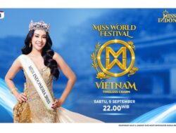 Audrey Bianca Bawa Nama Indonesia di Miss World 75th Anniversary Edition
